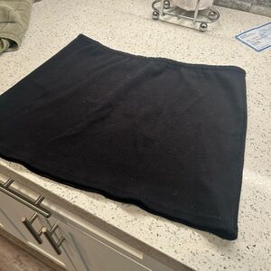 Perfectwhitetee Elegant Black Mini Skirt